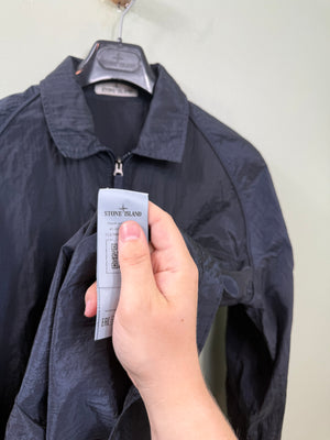 Stone Island Navy Nylon Metal Overshirt