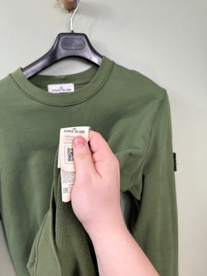 Stone Island Green Jumper