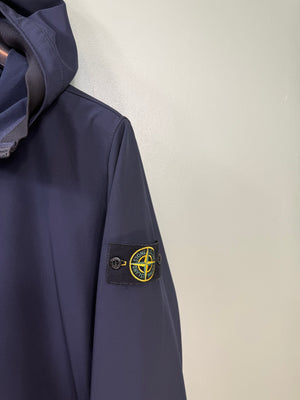 Stone Island Navy Soft Shell Jacket