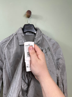 Stone Island Grey Nylon Metal Overshirt
