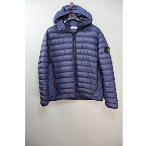 Stone Island Navy Micro Yarn Down Jacket
