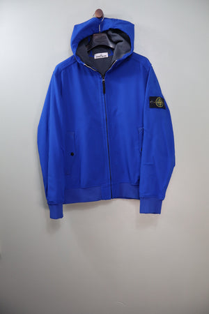 Stone Island Blue Soft Shell Jacket