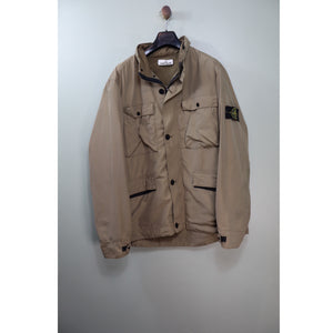Stone Island Khaki Micro Reps Jacket