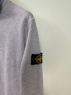 Stone Island Grey 1/4 Zip Jumper