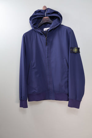 Stone Island Navy Soft Shell Jacket