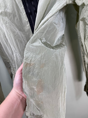 Stone Island Green Nylon Metal Overshirt