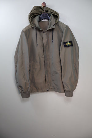 Stone Island Khaki Micro Reps Jacket