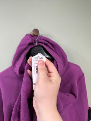 Stone Island Purple Hoodie