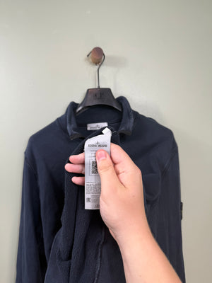 Stone Island Navy 1/4 Zip Jumper