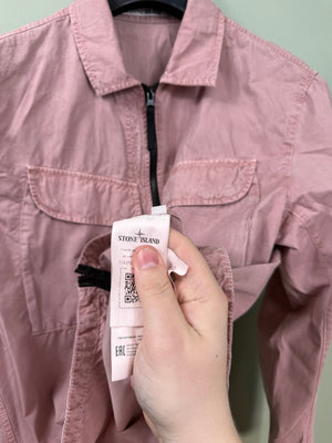 Stone Island Pink Overshirt