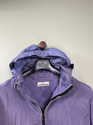 Stone Island Purple Nylon Metal/Tyvek Shield Jacket