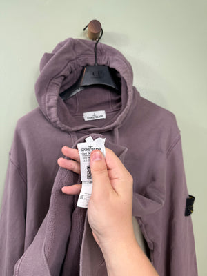 Stone Island Purple Hoodie