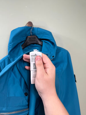 Stone Island Aqua Blue Soft Shell Jacket