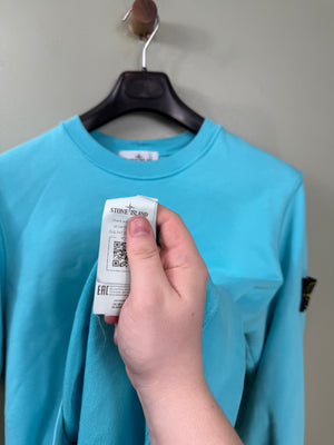 Stone Island Aqua Blue Jumper