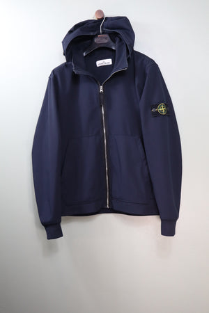 Stone Island Navy Soft Shell Jacket