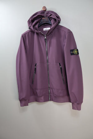 Stone Island Purple Soft Shell Jacket
