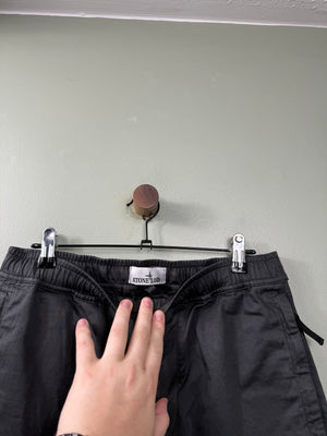 Stone Island Charcoal Grey RE-T Cargo Bottoms