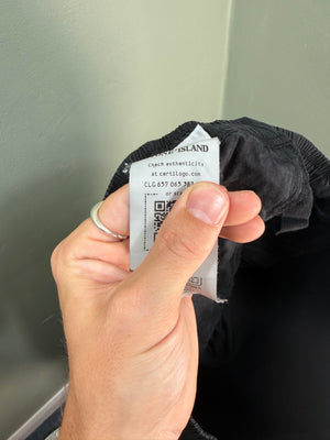 Stone Island Black RE-T Cargo Bottoms