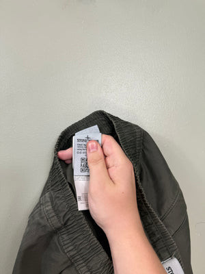 Stone Island Khaki RE-T Cargo Bottoms
