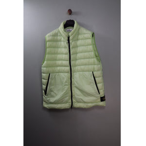 Stone Island Pastel Green Micro Yarn Down Gilet