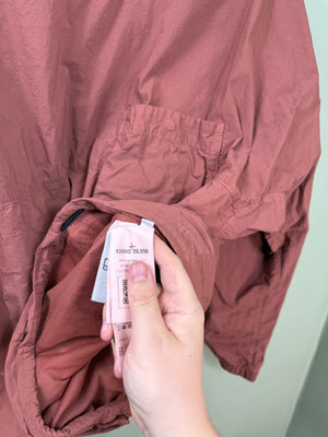 Stone Island Burnt Orange Naslan Smock Jumper