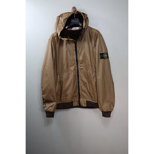 Stone Island Khaki Lamy Flock Jacket
