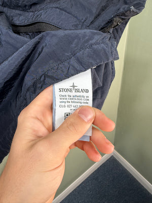 Stone Island Navy Nylon Metal Overshirt