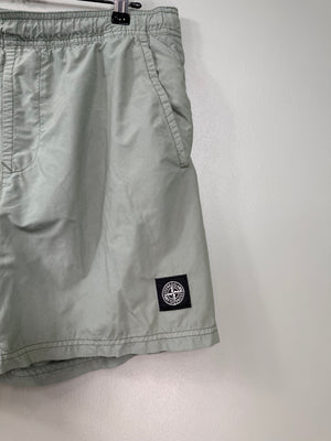 Stone Island Green Swim Shorts