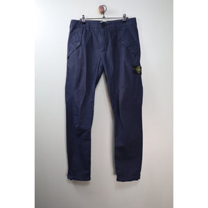 Stone Island Navy RE-T Cargo Bottoms