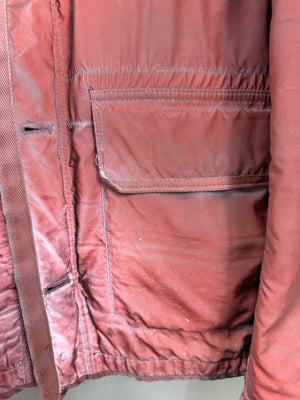Stone Island Orange Liquid Reflective Jacket