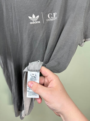 C.P. Company x Adidas Grey T-Shirt