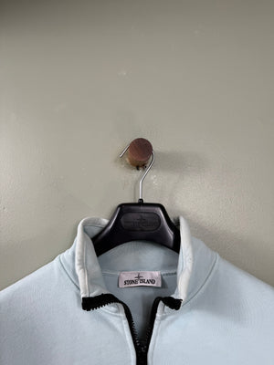 Stone Island Baby Blue 1/4 Zip Jumper
