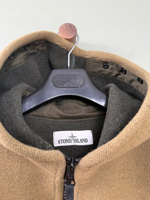 Stone Island Panno Jacquard Parka Jacket