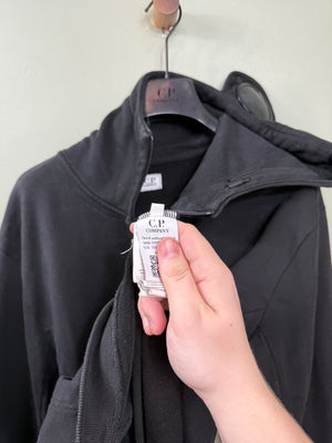 C.P. Company Black Goggle Hoodie