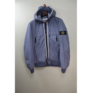 Stone Island Blue Crinkle Reps Jacket