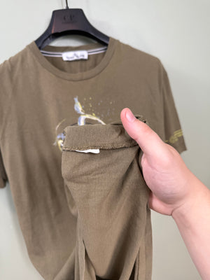 Stone Island Khaki T-Shirt