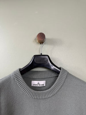 Stone Island Grey Knit Jumper