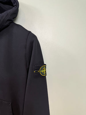 Stone Island Black Zipped Hoodie