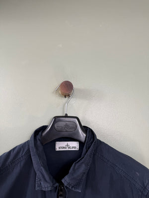 Stone Island Navy Tela Overshirt