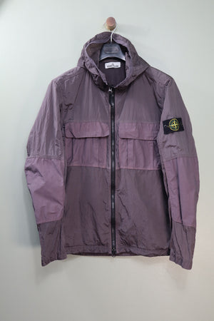Stone Island Purple Nylon Metal Watro Jacket