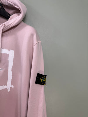 Stone Island Pink Hoodie