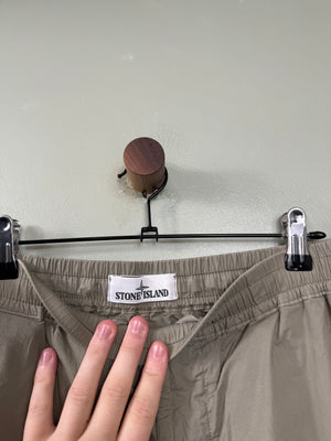 Stone Island Beige RE-T Cargo Bottoms