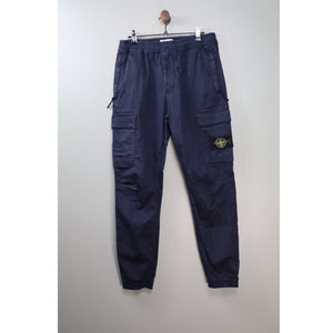 Stone Island Navy RE-T Cargo Bottoms