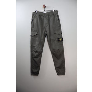 Stone Island Khaki RE-T Cargo Bottoms