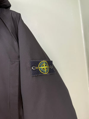 Stone Island Black Ripstop Goretex Down Jacket