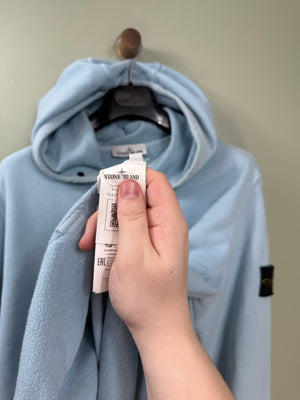 Stone Island Baby Blue Hoodie