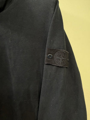 Stone Island Navy Ghost Mock Neck Jumper