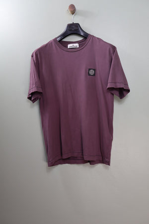 Stone Island Burgundy T-Shirt