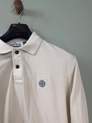 Stone Island Beige Regular Fit Polo