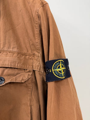 Stone Island Brown Overshirt